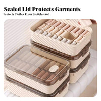Underwear Compartment Box Built-in Scent Holder Compartment Storage Box