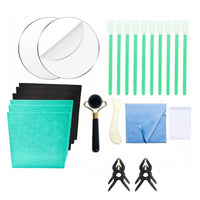 28 Pieces All-in-One Trading Card Cleaning Kit Easy to Use Card Maintenance Accessories Set Collector Grade for Collectors, Tabletop, Display Case
