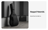 42 Inch Acoustic Guitar Bag Water Acoustic Guitar Bag Long-Lasting Construction Wear Resistant for Travel, Storage