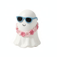 Minimalist Ghost Figurine Mini Ghost Ornament Compact Tabletop Figurine Playful for Shelf
