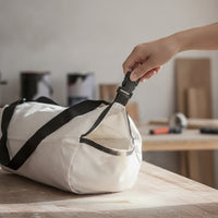 Drywall Sander Dust Collection Bag Canvas Drywall Sander Dust Bag Reusable Washable for Contractors, Woodworking, Workshop
