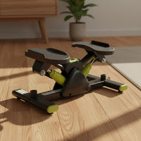 Hydraulic Stepper Textured Foot Pads Home Stepper Low-Profile Fitness Equipment for Indoor Workout