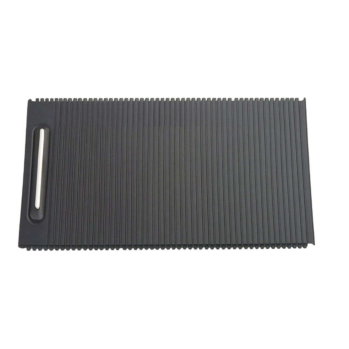 Center Console Roller Sliding Cover Ribbed Cup Holder Roller Sliding Cover Easy to Install Cup Holder Shutter