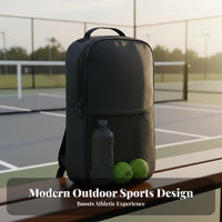 Adjustable Shoulder Strap Pickleball Paddle Bag Portable Pickleball Equipment Case Large Capacity for Outdoor, Travel