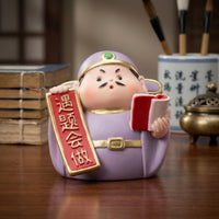 Scholar Figurine Cute Desk Ornament Miniature for Students