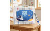 60 Pieces Art Supplies Carrying Handle Children's Marker Set White Body
