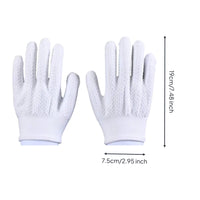 Bead Polishing Gloves Reusable Breathable Nylon Gloves Textured Glove Pair