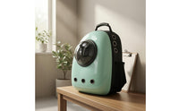 Ventilated Space Capsule Pet Backpack Zipper Closure Space-Capsule Pet Carrier Top Handle