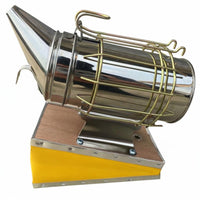 Portable Mini Bee Smoker Reusable Mini Bee Colony Smoker Stainless Steel for Apiary