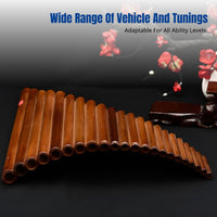 Pan Flute, C/G Key, Bamboo Musical Instrument, Student Training, Random Model