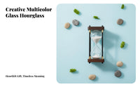 Creative Design Hourglass Timer Ideal Gift Decorative Hour Glass Precise Timing for Students, Professionals, Living Room, Office, Study Desk