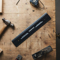 Multifunctional Aluminum Alloy Ruler Portable Layout Tool for DIY Users, Construction, Metalworking