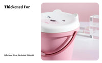 Foldable Cartoon container Multi-Functional Storage Stool Sturdy Construction