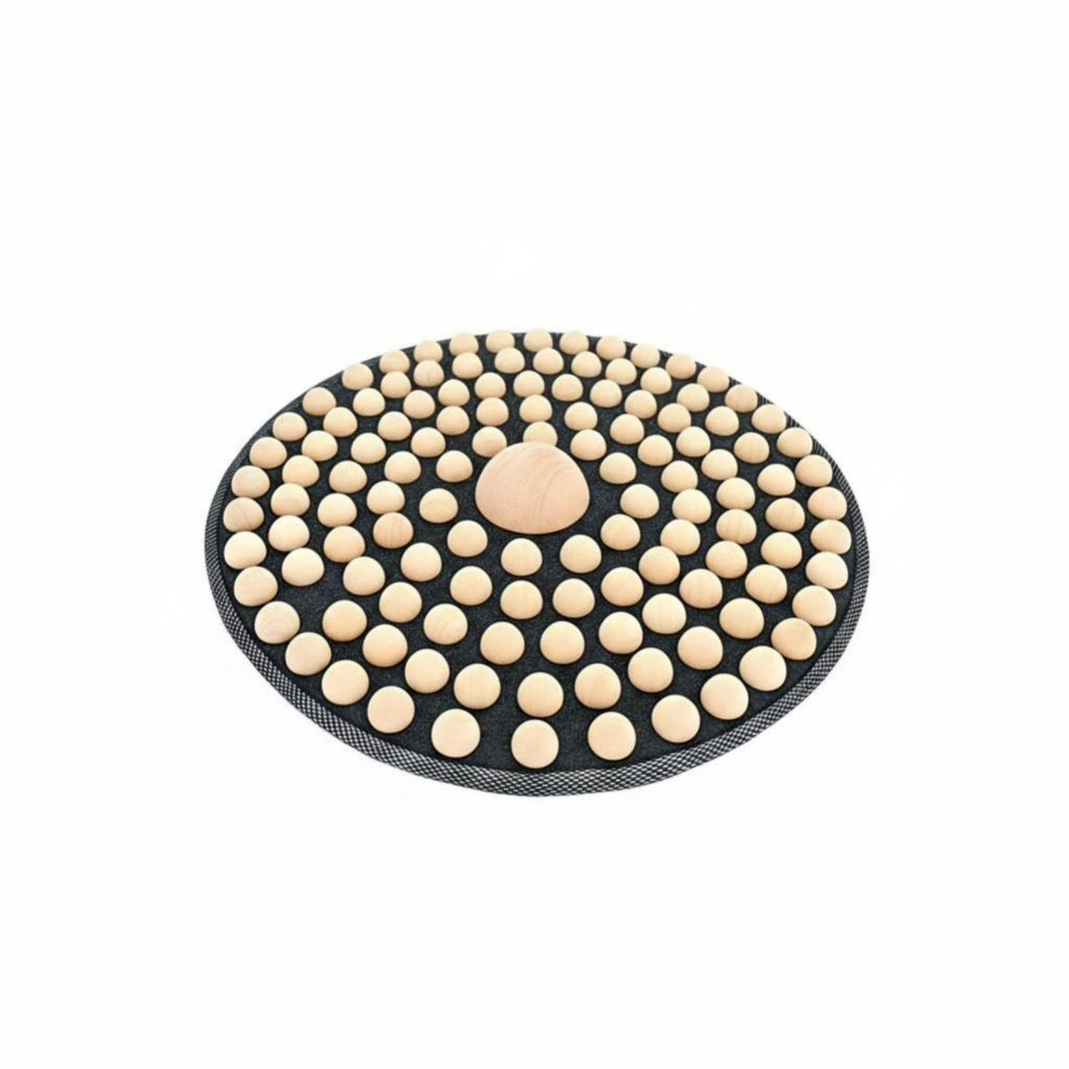 Hardwood Acupressure Step-On Mat, Foot Reflexology Massage Pad, Ergonomic Fitness Tool