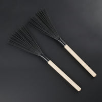 Nylon Drum Brush Flexible Drum Brush Lightweight Drumstick for Drummers, Percussionists, Live Performance, Training Rehearsal