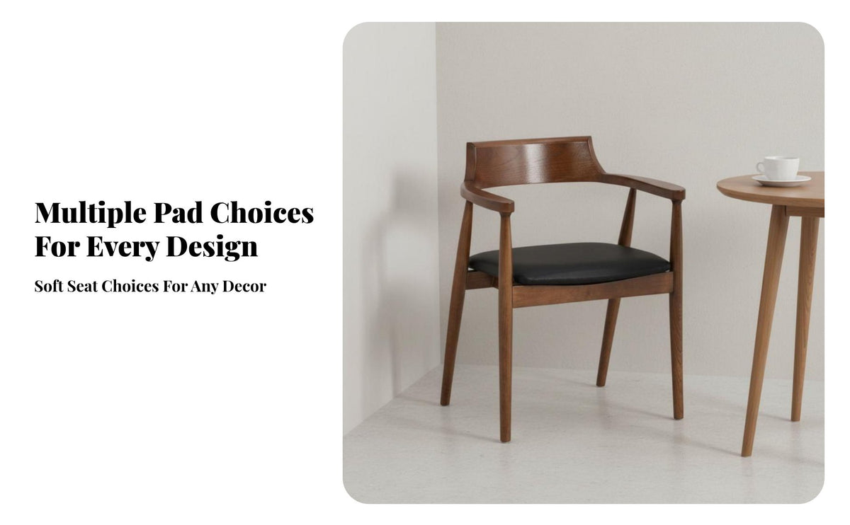 Versatile Use Curved Back Chair Multi-Purpose Vanity Chair without Wheels Wheeless Design Indoor Furniture Stylish Look for Office Workers, Restaurant Owners, Homeowners, Dining Room, Cafe, Reception Area, Bedroom