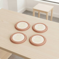 4 Pieces Guitar Sound Hole Cover  Compact Sound Hole Cover Perforated  for Travel