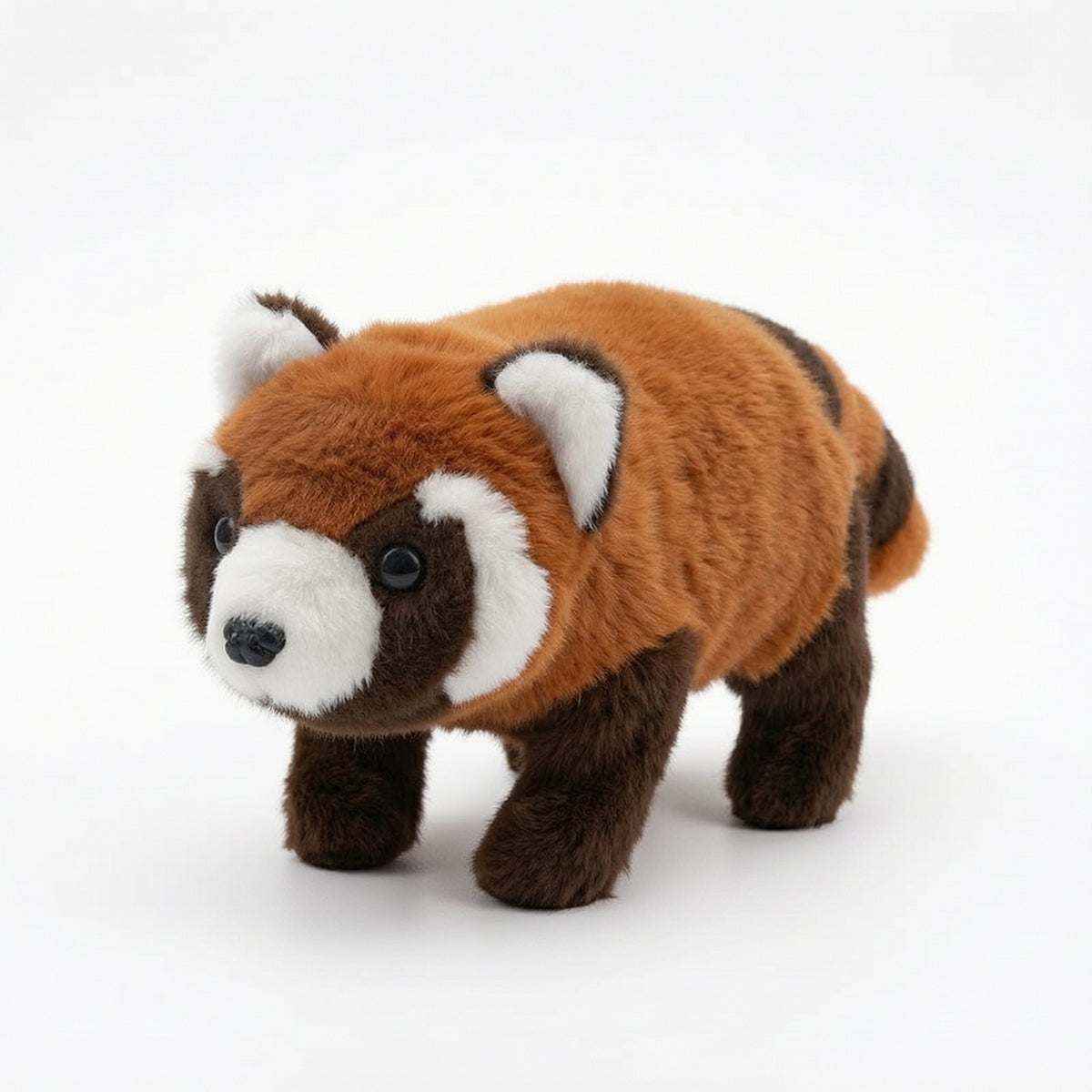 Raccoon Stuffed Toy Walking Raccoon Stuffed Animal Electric Stuffed Toy Interactive Battery-Operated for Children, Playroom