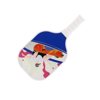 Fiberglass Pickleball Paddle Set with PP Honeycomb Core and UV Printing