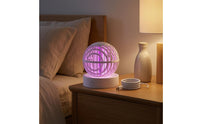 Rechargeable Desktop Bug Lamp Type-C Charging Electric Bug Lamp Safety Grille Electric Capture Front Power Button for Tabletop