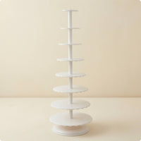 Multi-Tier Cake Stand Cake Stand with Plates White Serving Platter for Weddings