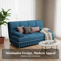 Fold-foldable Sofa Bed two-in-oneUse transformable Couch Foldable Design Indoor Furniture for Apartment Dwellers, Guests, Living Room, Small Spaces, Home Office