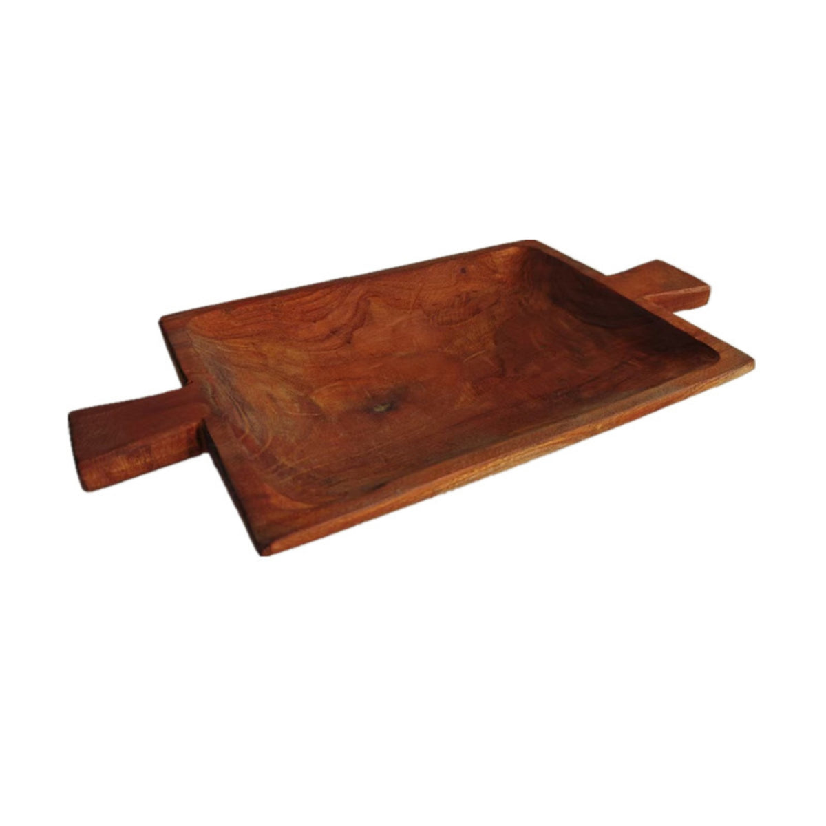 Wooden Serving Tray with Handles Easy to Carry for Kitchen