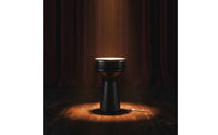 Turkish Aluminum Goblet Drum 8-Inch Goblet Drum with Tuning Key Textured Hand Drum with Wrench for Instrumentalists, Beginners
