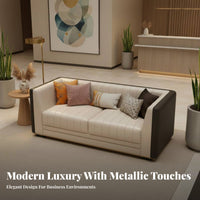 Light Luxury Aesthetic curved lined Sectional Sofa Modern Design Reception Couch Minimalist aesthetic Lounge Seating configurable Combination for Interior Designers, Business Owners, Apartment Dwellers, Sales Office, Lobby