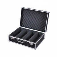 Large Capacity Graded Card Storage Box Removable Dividers Graded Card Storage Case Shock Resistant Resistant Slab Case Padded Interior for Collectors, Tournament, Travel