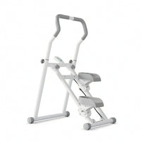 Stair Stepper with Handlebars Foldable Stepper with Handlebars Space-Saving Climbing Exercise Machine for Adults, Home Gym, Apartment