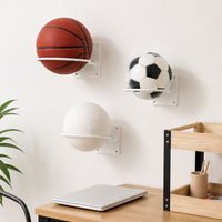 wall-mounted ball rack