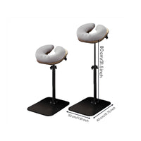 Multi-Purpose Bedside Massage Face Cradle Skin-Friendly Material Adjustable Face down Pillow Stand Ergonomic Design for Beauty Salon
