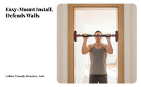 Easy Installation Doorway Pull-up Bar Telescopic Design Doorway Pull up Bar Built-in Level Comfort Foam Grips for Children, Athletes, Beginners, Garage, Office