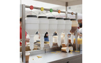 Hanging Sauce Dispenser Dispense-drivenFed Condiment Dispenser with Press Nozzle
