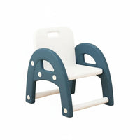 Sturdy and Long-Lasting Arched Leg Toddler Chair Stable Structure Small Four-Legged Seat Easy to Clean kids' Furniture Rounded Border S for Toddlers, Preschoolers, Parents, Kindergarten, Daycare, Classroom, Playroom
