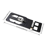 90-Degree Guide Rail Square Compact Design Guide Rail Square for Woodworkers