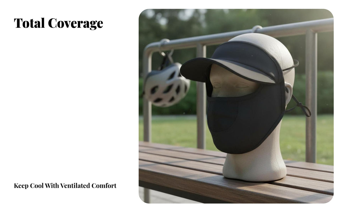 Protection Face Covering UPF 50 Protection Face Cover Cooling Facekini Light the Product Ight Breathable Sun Guard