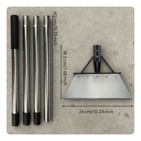 Telescopic Cleaning Multi-Purpose Multifunctional Flat for Farmers