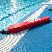 Lifeguard Rescue Tube Buoyant Rescue Buoy with Strap Torpedo Buoy High-Buoyancy Throwable Flotation Device Water-Resistant