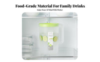 High Temperature Resistant Juice and Tea Pitcher Dribble-Leak-Proof-Proof-Leak-Proof-Proof Spout Large Capacity Drink Jug Long-Lasting