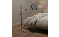 Adjustable Tablet Floor Stand Aluminum Alloy Construction Sofa Side Tablet Stand for Living Room