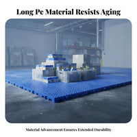 humidityresistant Raised Pinterlocking floor tilesic Floor Panel Waterresistant modular Tiles Anti-Slip Surface safety Matting sturdyDuty for Warehouse Workers, Business Owners, DIY hobbyists, Cold Storage, Workshop, Basement, Utility Room