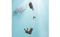 Snorkeling Breathing Tube Lightweight and Portable Silicone Breathing Tube Easy-Release Facepiece Clip Freediving Snorkeling for Divers, Swimming Pool