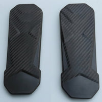 Armrest Pads with Mounting Plate Carbon-Fiber-Style Chair Arm Pads with Mounting Holes Office Chair Armrests Easy to Install