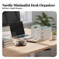 Stackable Drawer single Multifunctional Stationery Holder Large Capacity