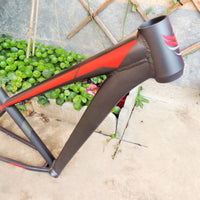 Aluminum Alloy Hardtail Mountain Bike Frame Lightweight Mountain Bike Frame High Strength Rigid for Cyclists