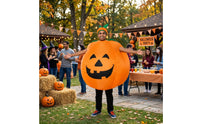 Pumpkin Costume Cute Inflatable Costume Lightweight Bodysuit for Halloween, Stage Performances