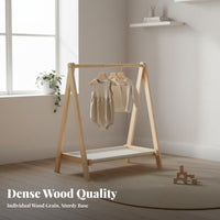 Toddler Clothing Stand child-appropriate Height children's Furniture for Kindergarten