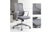Mesh Office Chair Ergonomic Office Chair High-Back Seating for Telecommuters, Professionals, Conference Room, Study